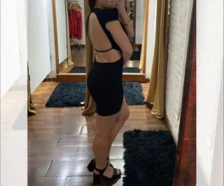 Vestido ZARA Cut Out Lazo Brillante