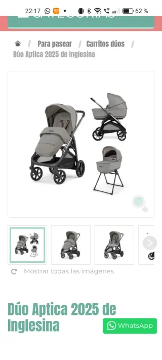 Dúo Aptica 2023 Inglesina