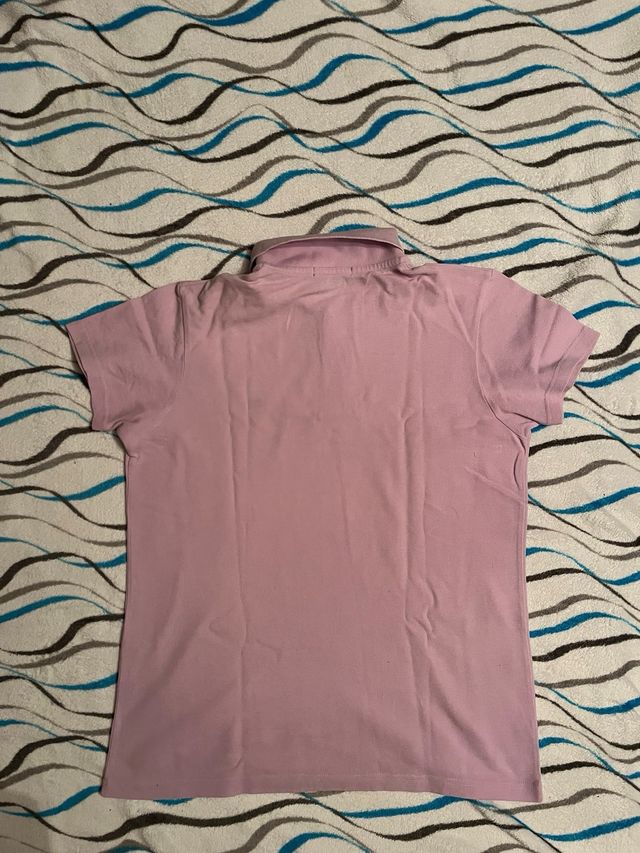 Polo Tommy Hilfiger Rosa Talla L