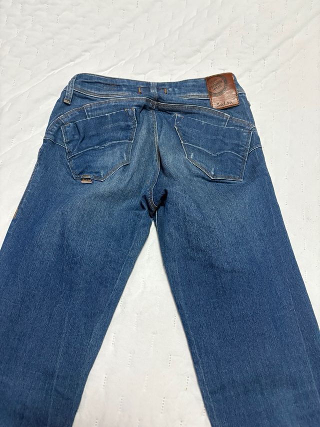 Vaqueros Salsa Azules