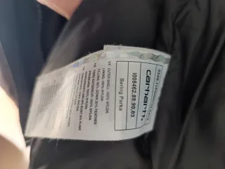 Parka Carhartt Hombre Negra