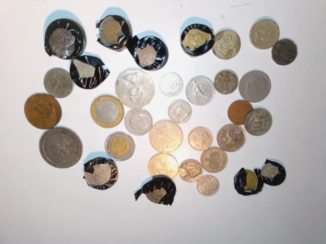 Lote de monedas antiguas variadas Que me ofrecen