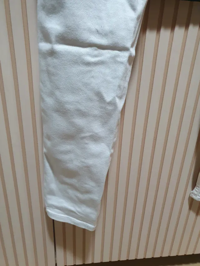 Pantalón vaquero pitillo blanco mujer Ralph Lauren