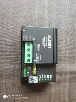 Placa Solar 100W 55×118 + Regulador Alden SPS 220