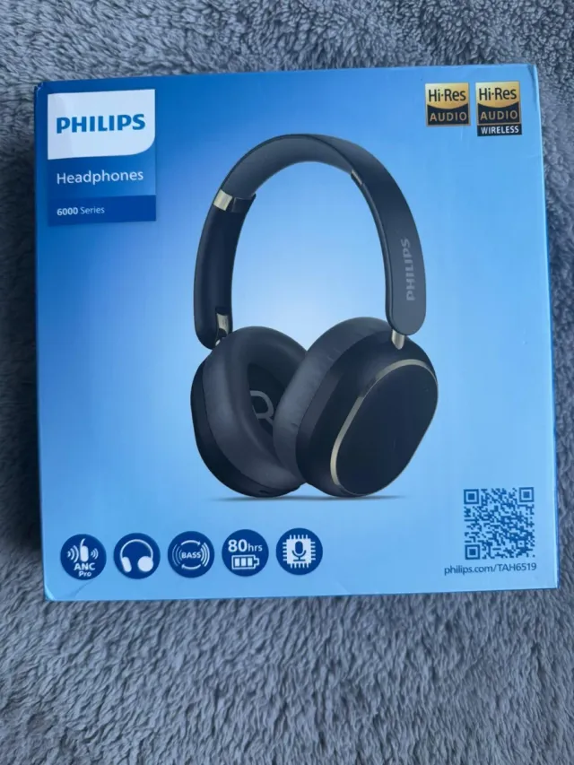Auriculares Philips Serie 6000 TAH6519 Negros