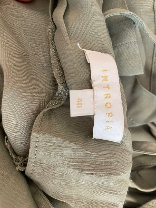 Vestido verde Hoss Intropia