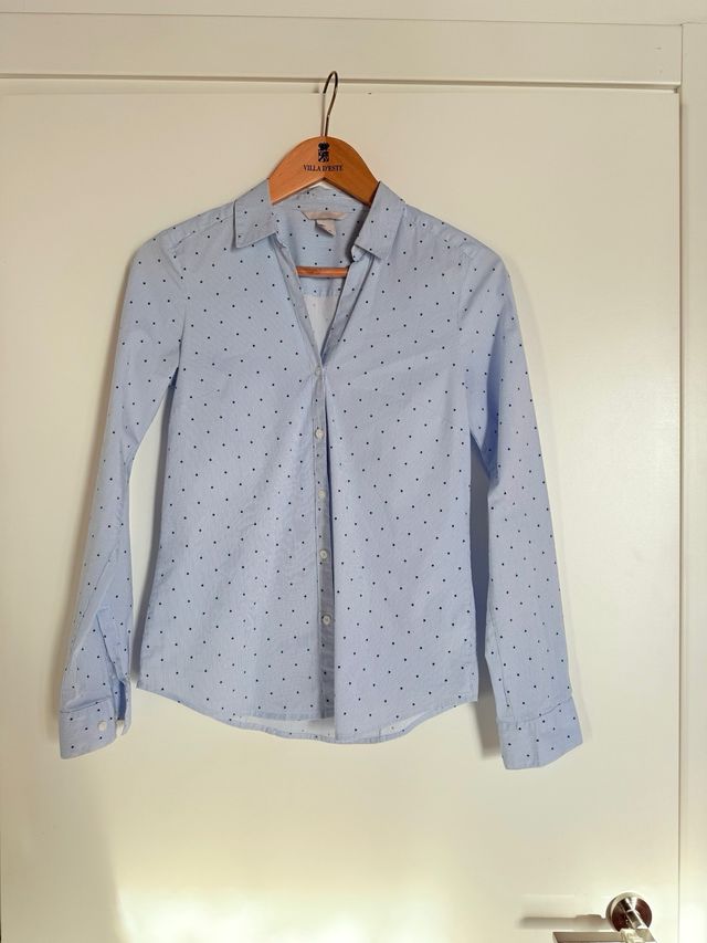Camicia H&M righe azzurre con stelline