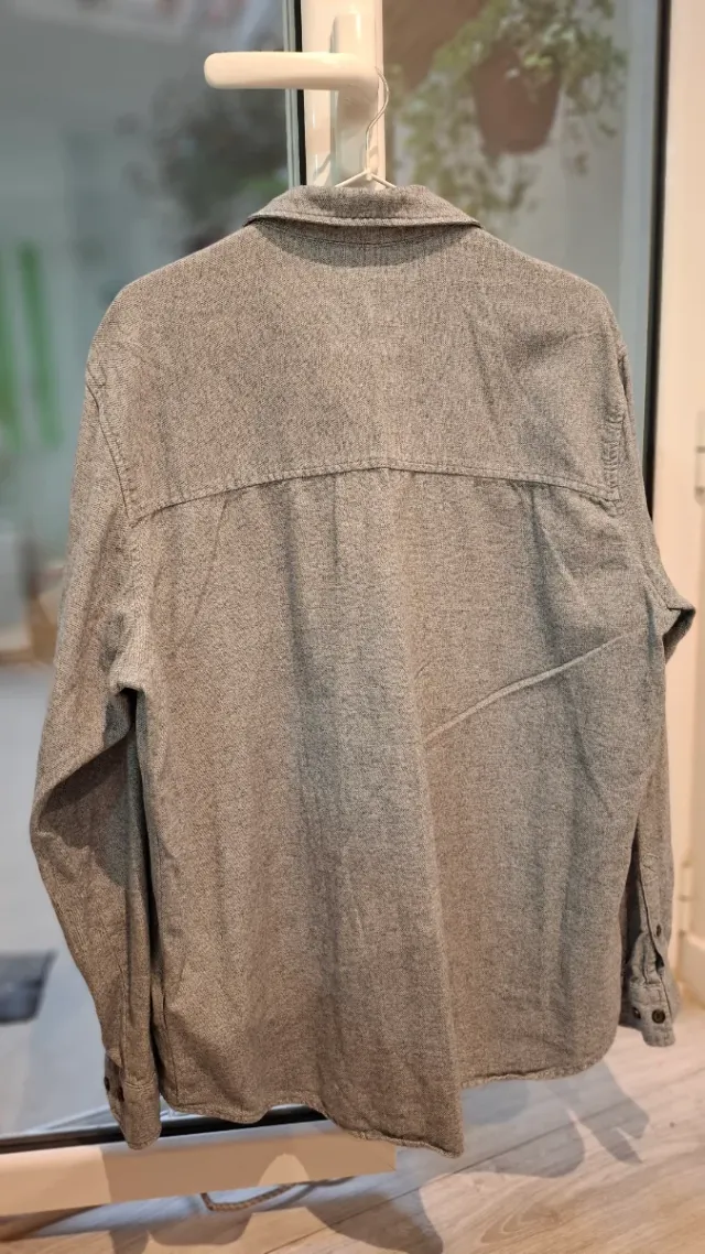 Camisa H&M Gris Talla M