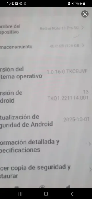 Xiaomi Redmi Note 11 Pro 5G 12GB RAM 128GB