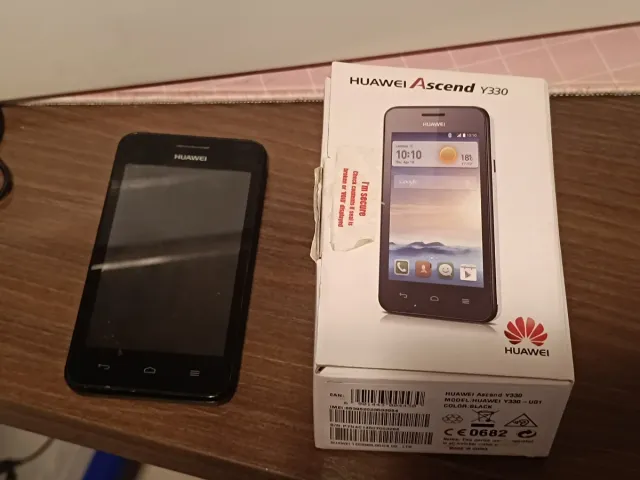 Móvil Huawei Ascend Y330 Negro telefono