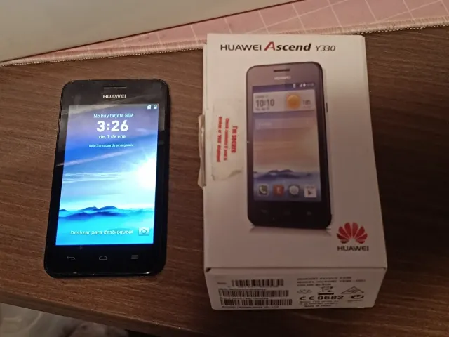 Móvil Huawei Ascend Y330 Negro telefono