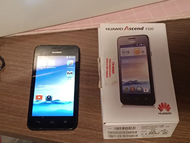 Móvil Huawei Ascend Y330 Negro telefono