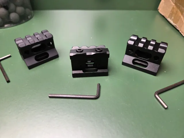 Soporte elevador riel aluminio