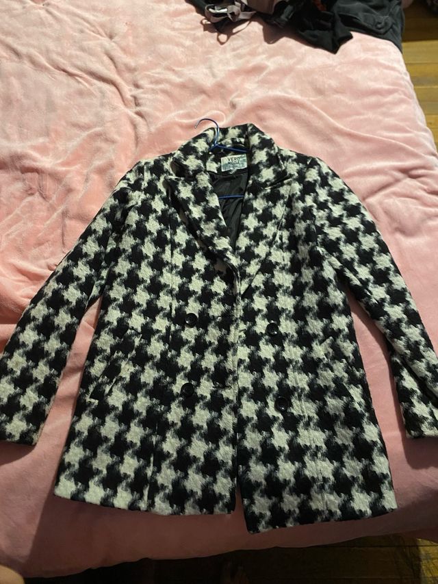 Abrigo VERO MODA estampado pata de gallo Talla s