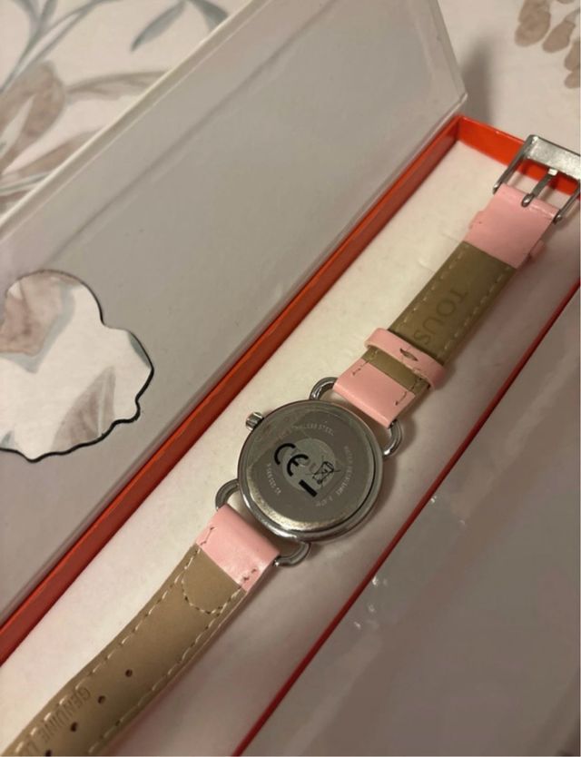 Reloj Tous niña rosa y plateado