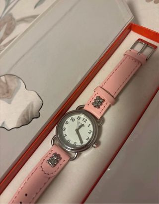 Reloj Tous niña rosa y plateado