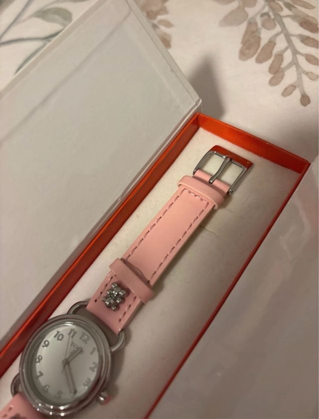 Reloj Tous niña rosa y plateado