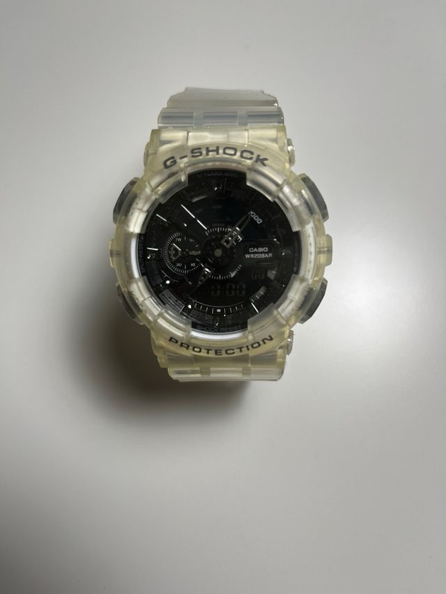 Reloj G-Shock Transparente