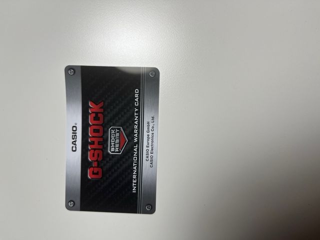 Reloj G-Shock Transparente