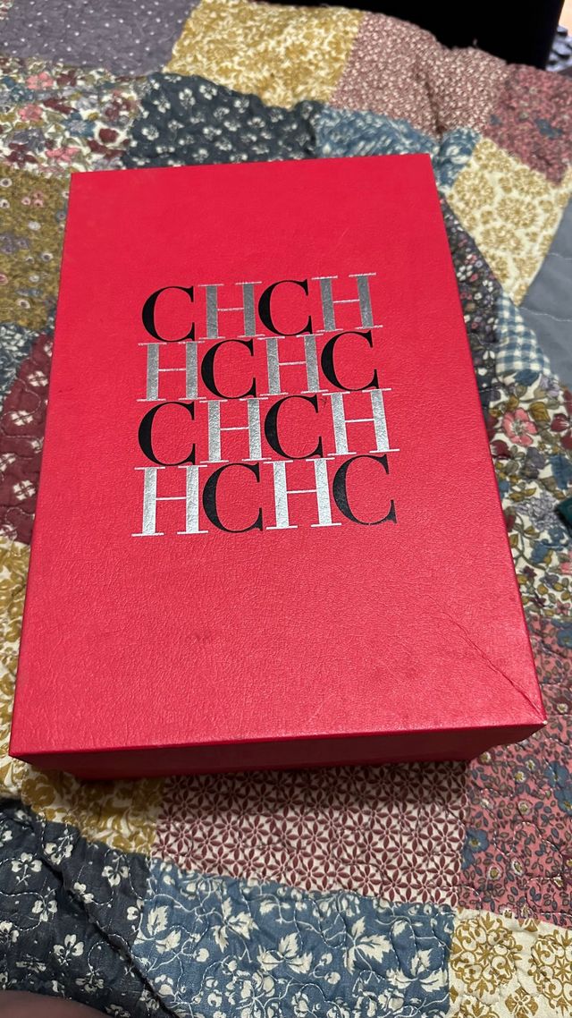 Tênis Carolina Herrera Vermelhos e Pretos