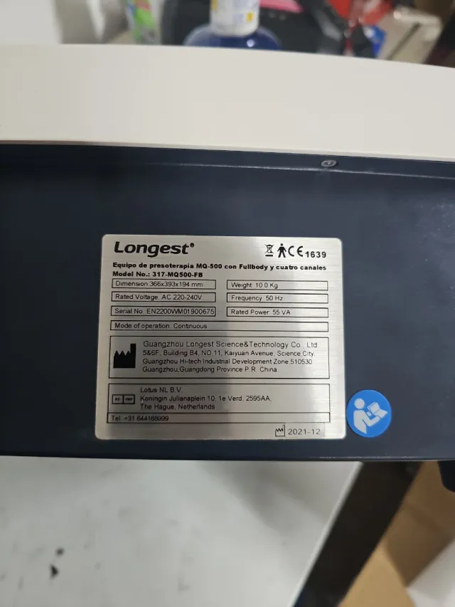 Macchina di pressoterapia professionale