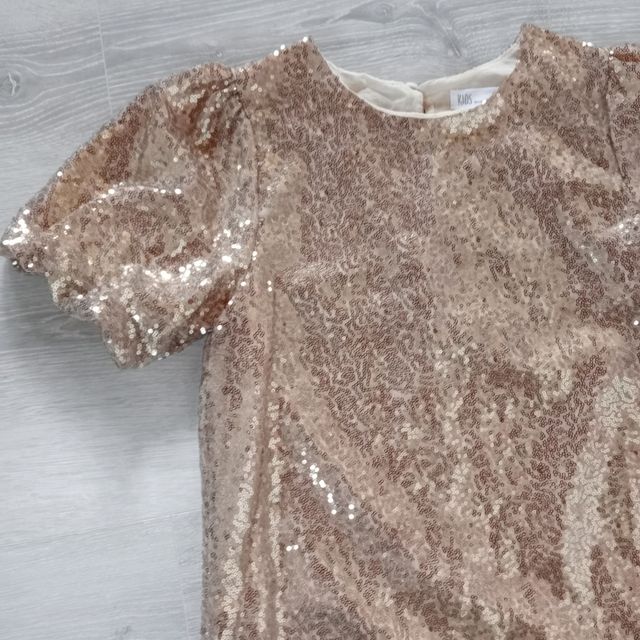 Vestido Zara Lentejuelas T. 13/14 Nuevo