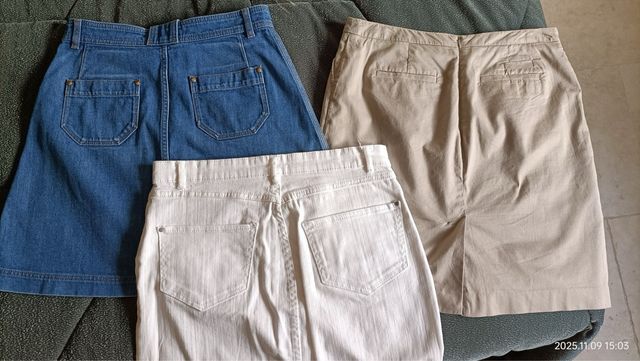 Lote 3 Faldas y 2 Camisetas 5€