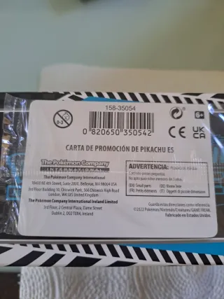 Carta Pokémon Pikachu GO Promo