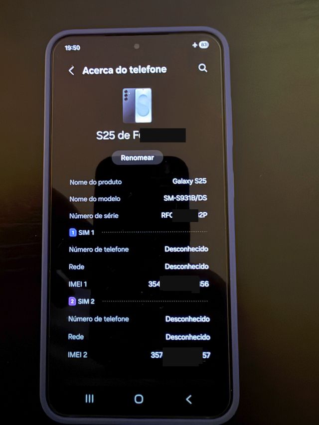 Samsung Galaxy S25 128GB Azul