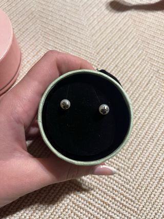 2 pares de pendientes Tous Plata