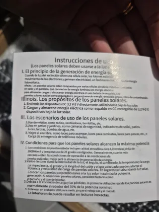 Panel Solar Portátil 1000W