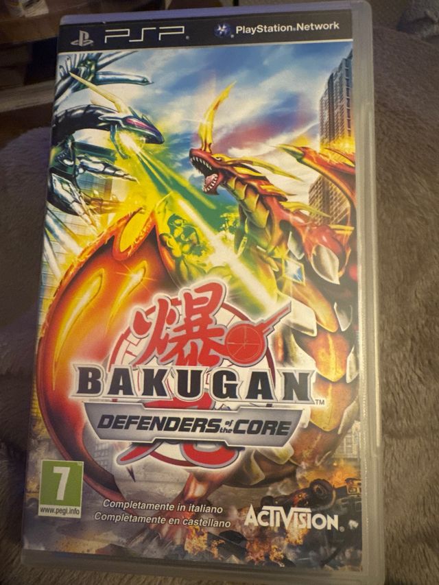 Bakugan Defenders of the Core PSP
