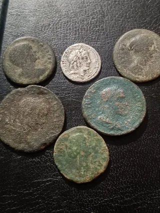 Lote 6 Monedas Romanas Antiguas