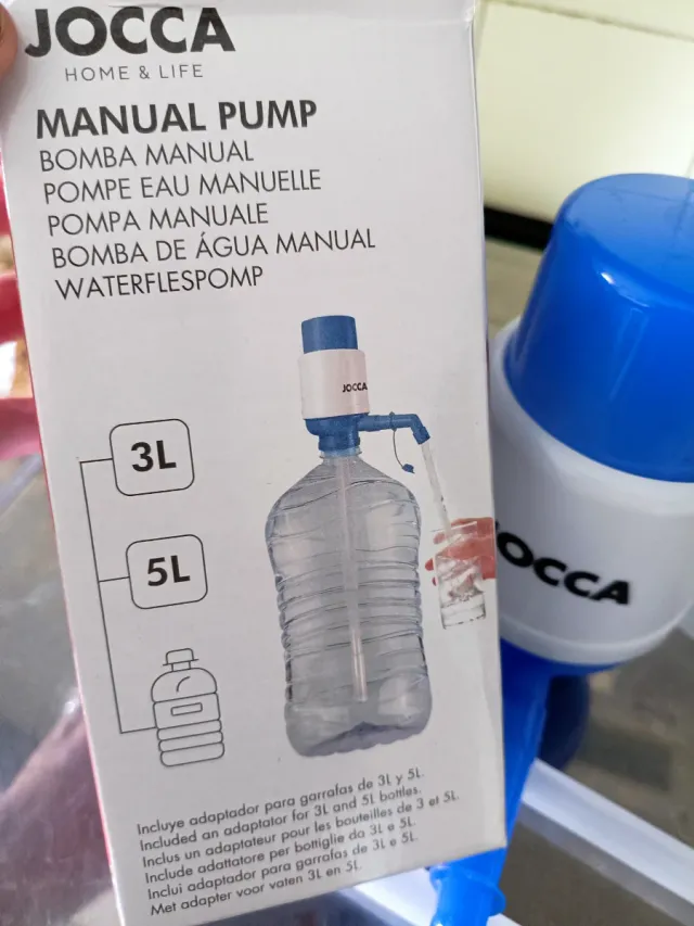Bomba manual para botellas de agua JOCCA