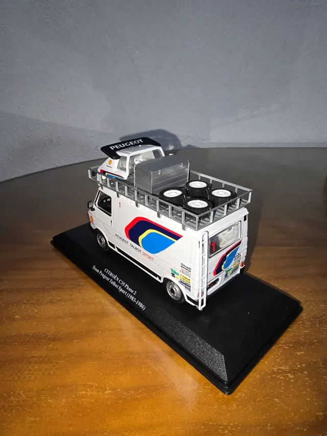 Furgoneta Citroen C35 Asistencia Rally