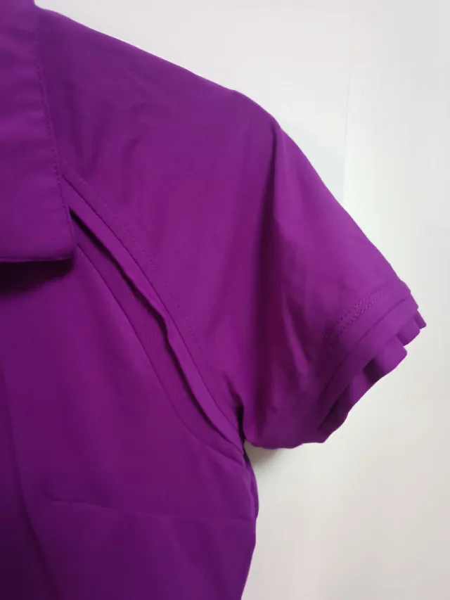 Camiseta deportiva Bwin morada talla S