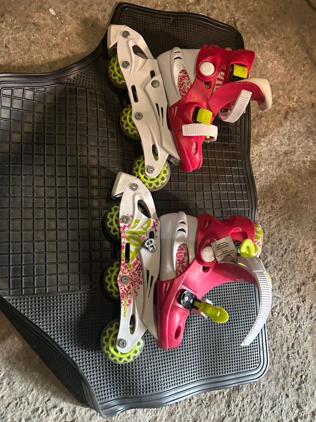 Patines en línea rosas para niñas