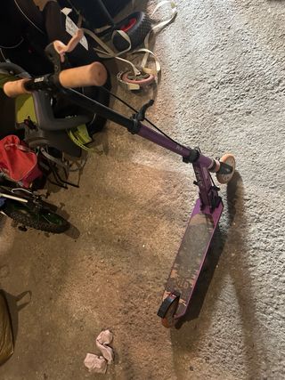 Patinete infantil Oxelo morado