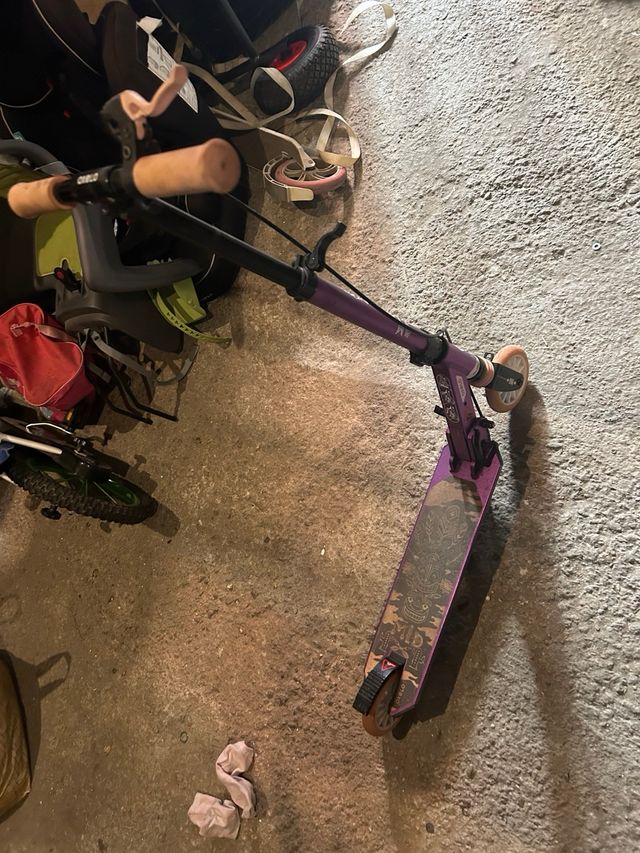 Patinete infantil Oxelo morado