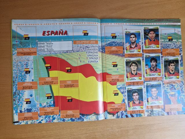 Álbum Panini EURO 1996 Original