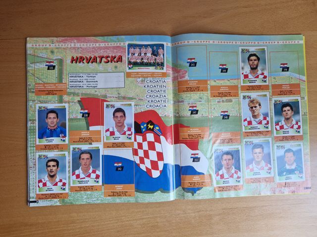 Álbum Panini EURO 1996 Original