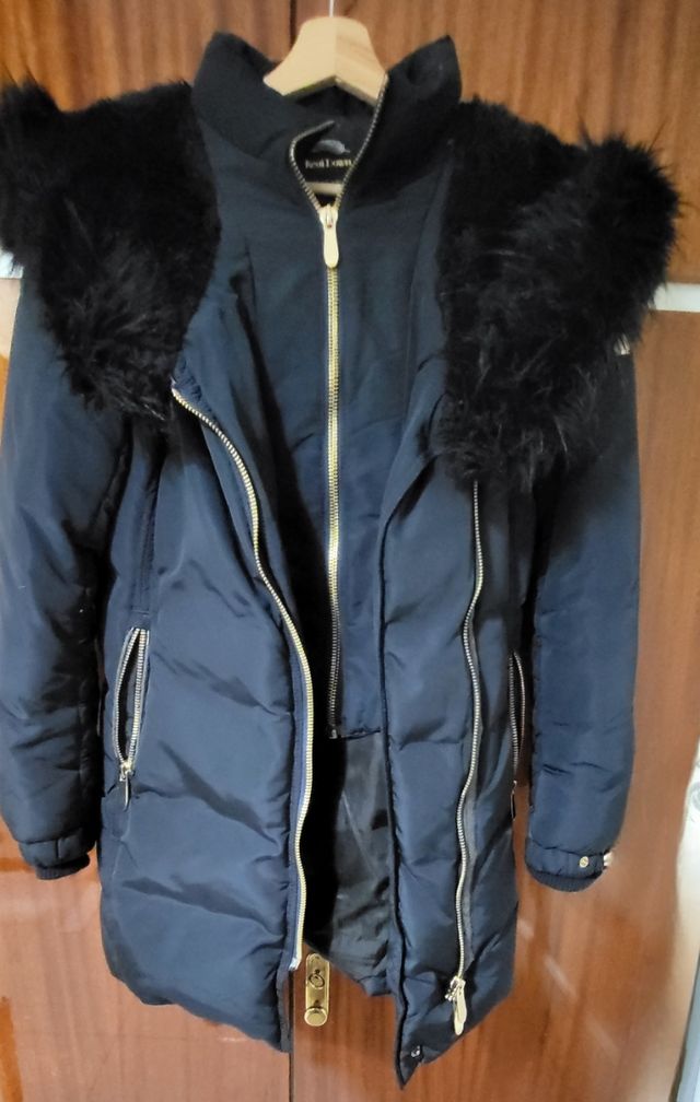 Abrigo Stradivarius azul