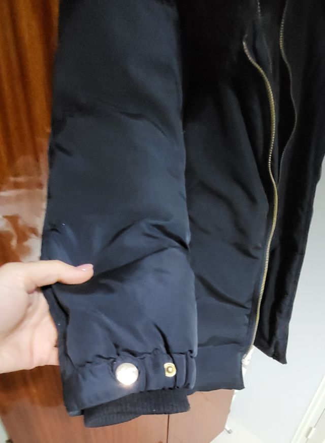 Abrigo Stradivarius azul