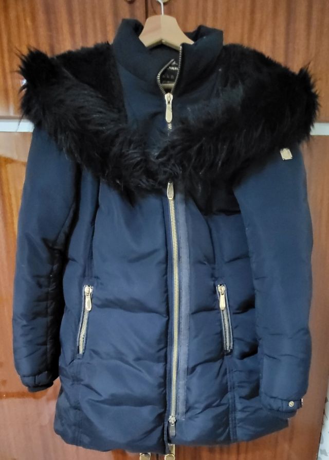 Abrigo Stradivarius azul