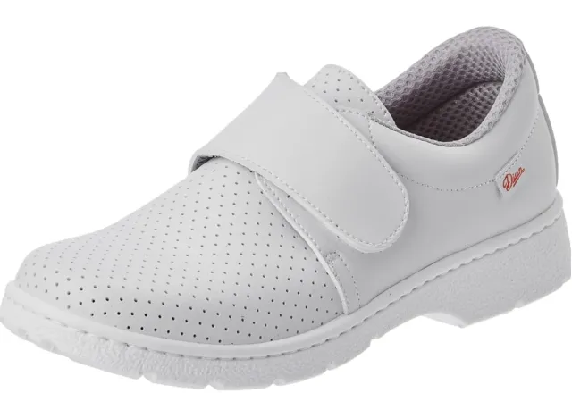 DIAN 1805-LM Blanco Talla 38 Zapato Trabajo