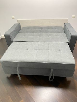 Sofá cama gris 135/190