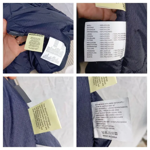 Woolrich Giaccone Unisex Beige