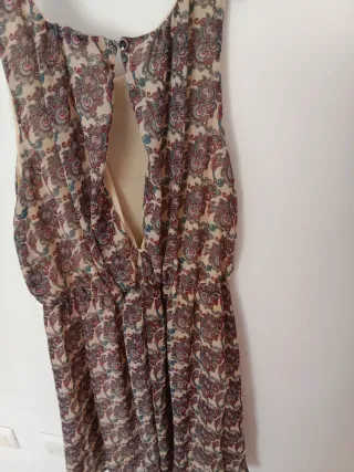 Conjunto chaqueta y vestido estampado