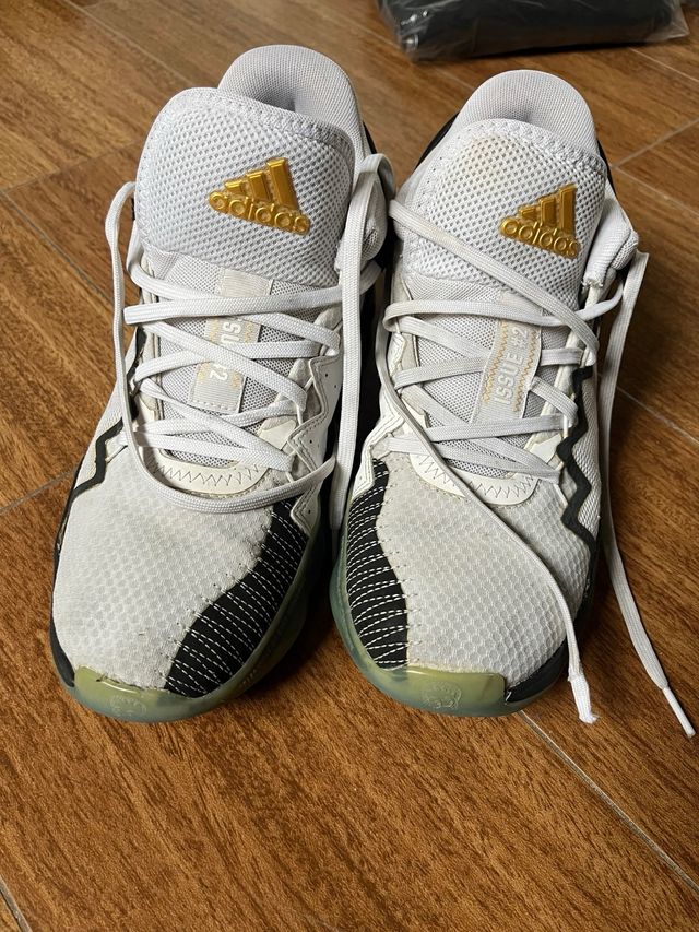 Zapatillas Baloncesto Adidas Talla 42 Doradas