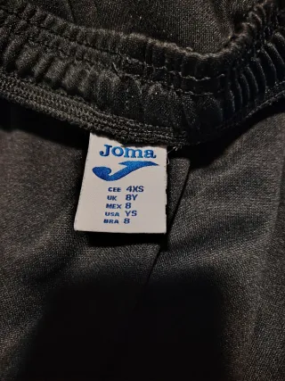 Pantalón chándal Joma niño negro/azul